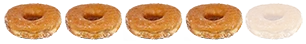 4 donuts