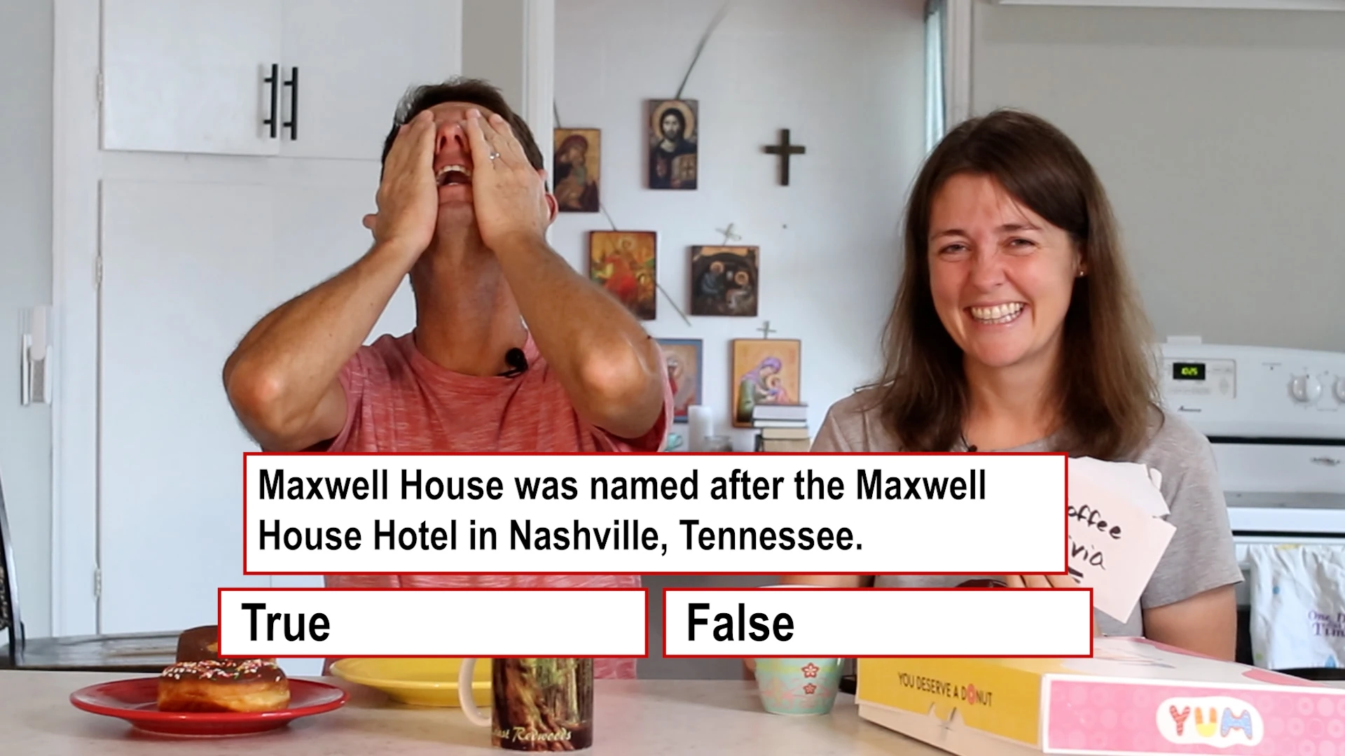 Play Along: Coffee Trivia and Punishment for J.R.